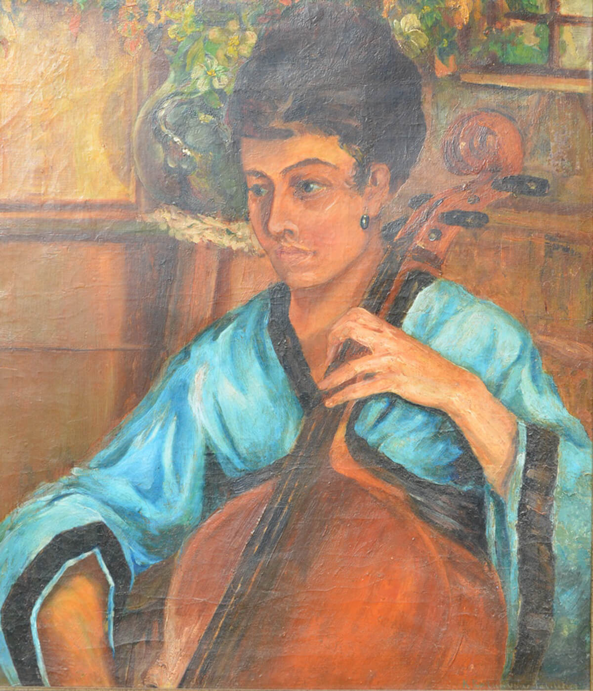 E. KACURA-FALILEEVA (1886-1948) Russian - Polish