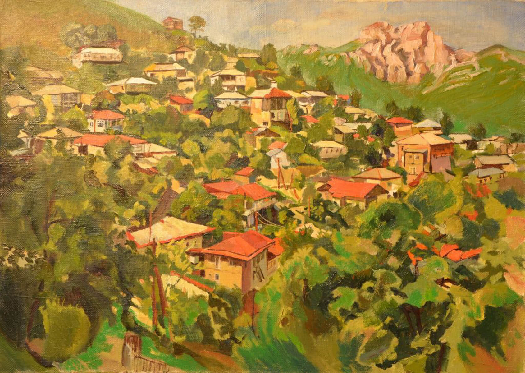 T. ANISIMOVA (1902-1987) - Russian artist - ARMENIA