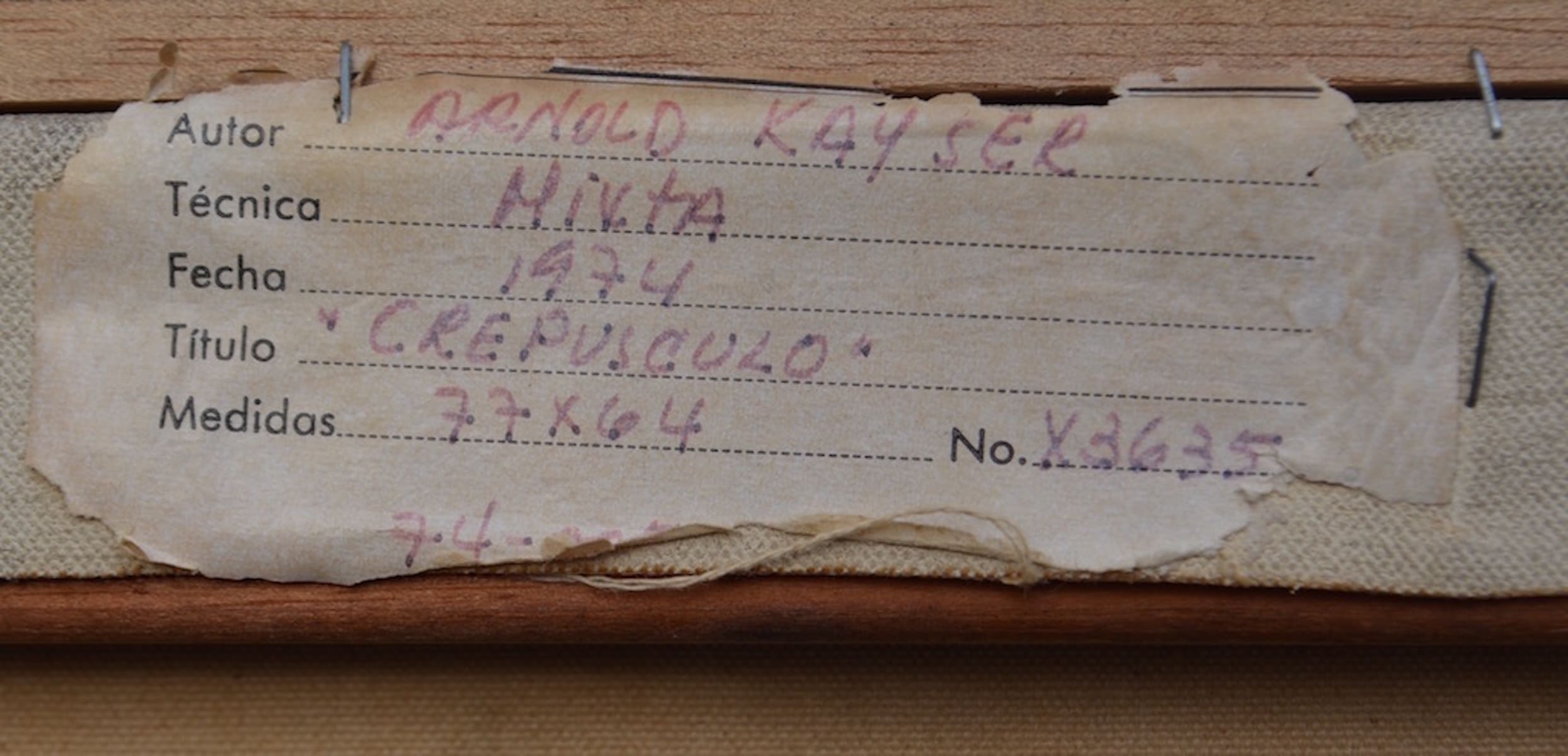 Bernita Arnold KAYSER (1911-1983) Russian - American