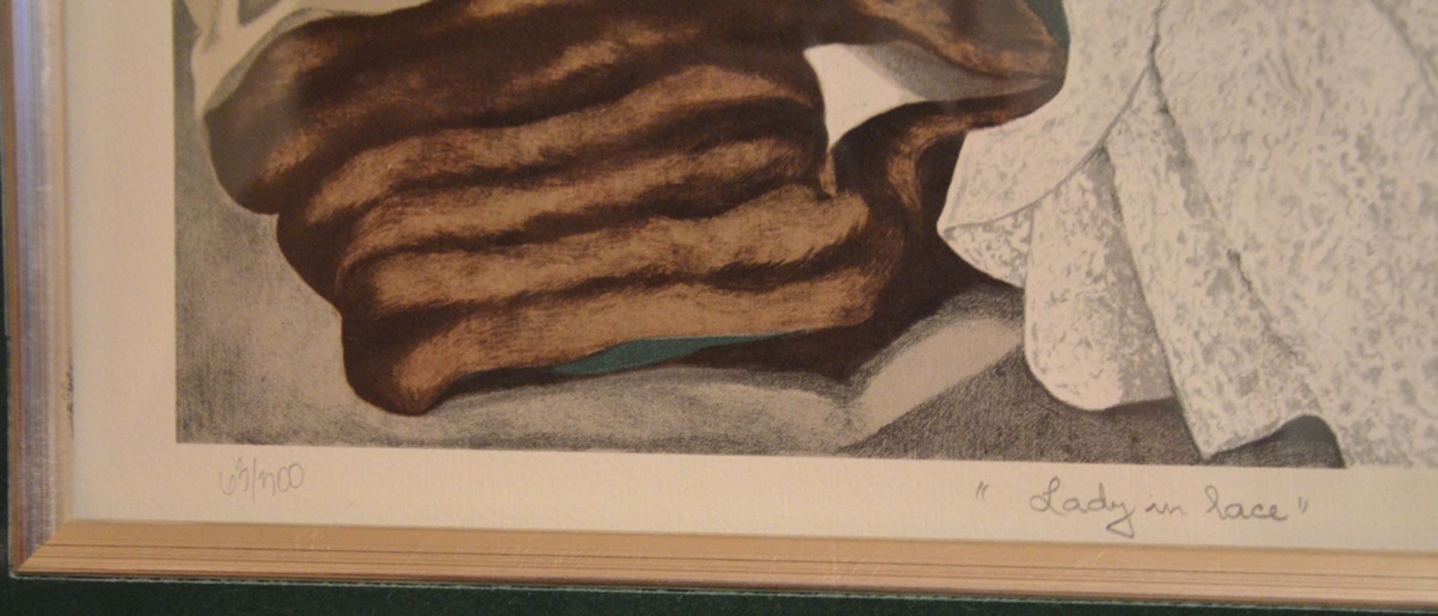 Tamara DE LEMPICKA (1898-1980) Lady in lace