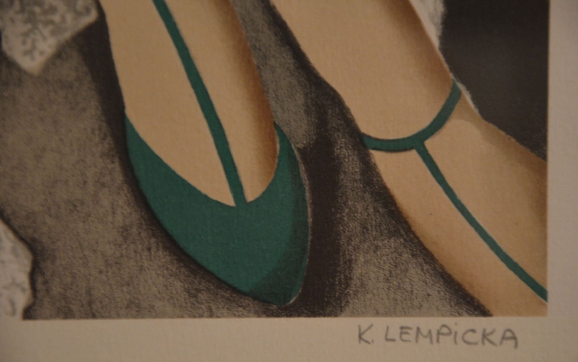 Tamara DE LEMPICKA (1898-1980) Lady in lace