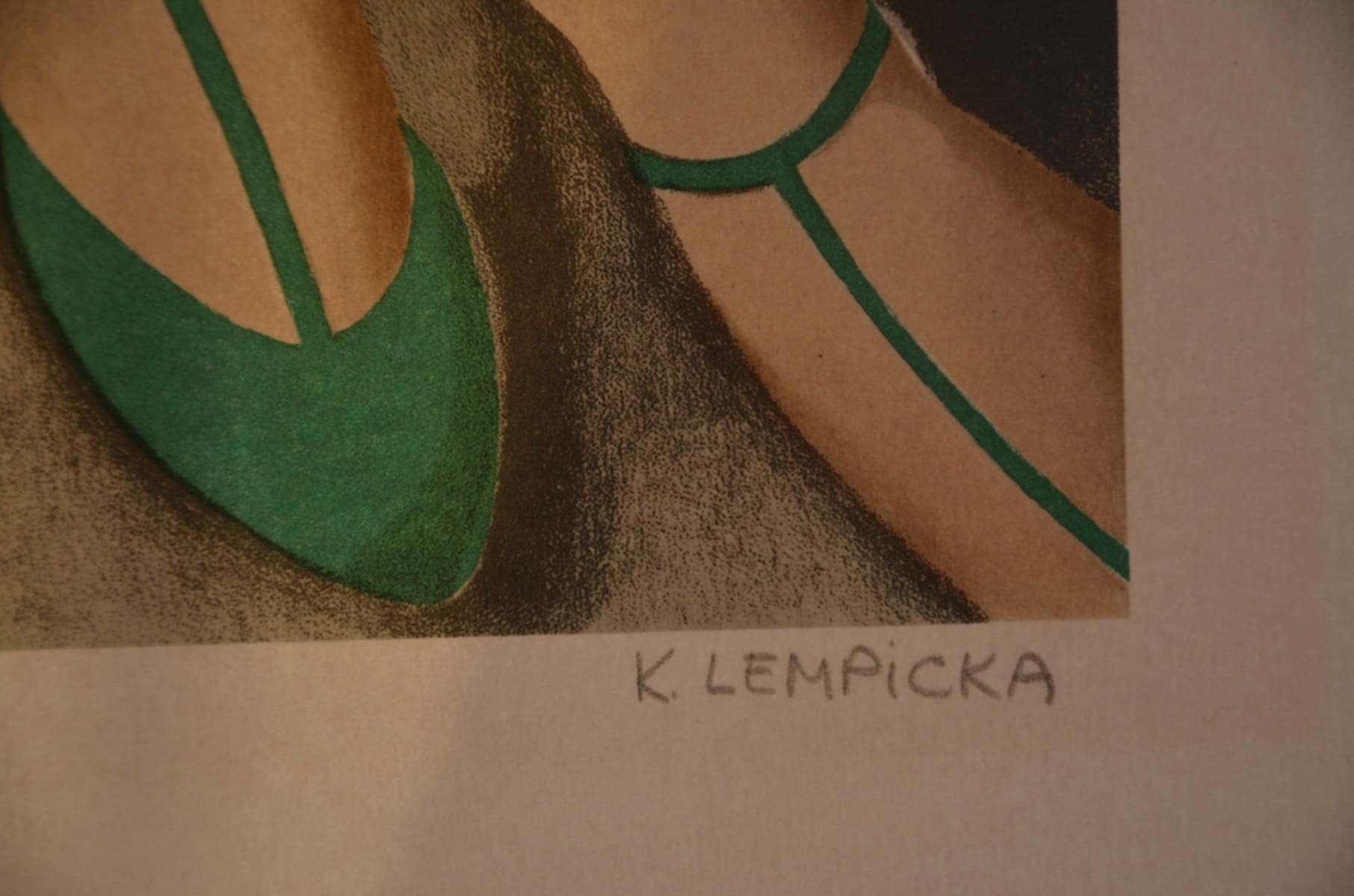 Tamara DE LEMPICKA (1898-1980) Lady in lace