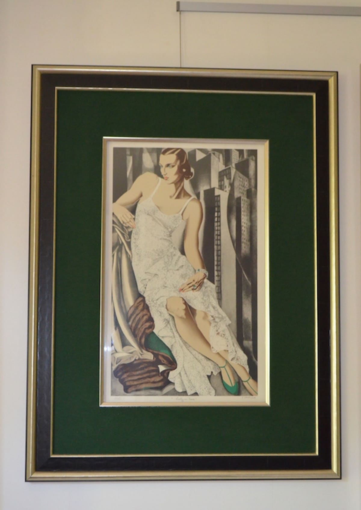 Tamara DE LEMPICKA (1898-1980) Lady in lace