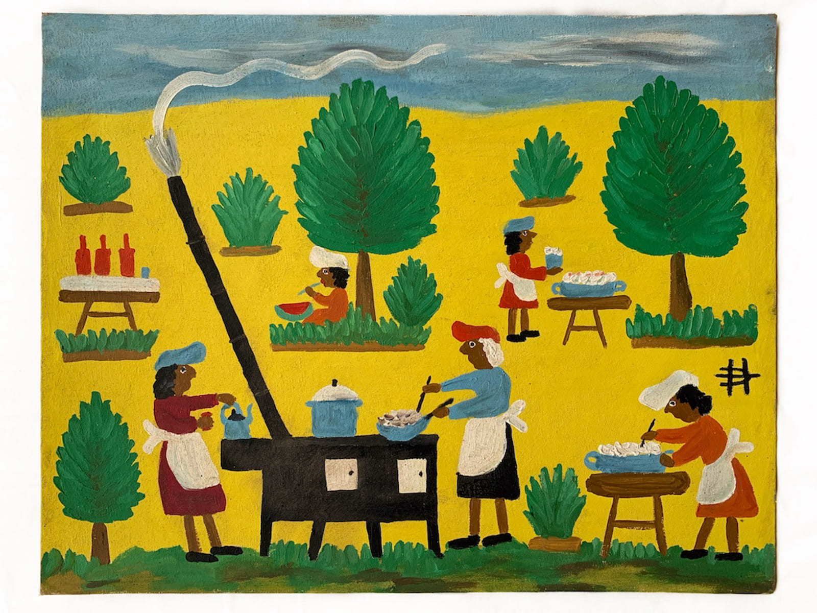 Clementine HUNTER (1886-1988) American, Louisiana