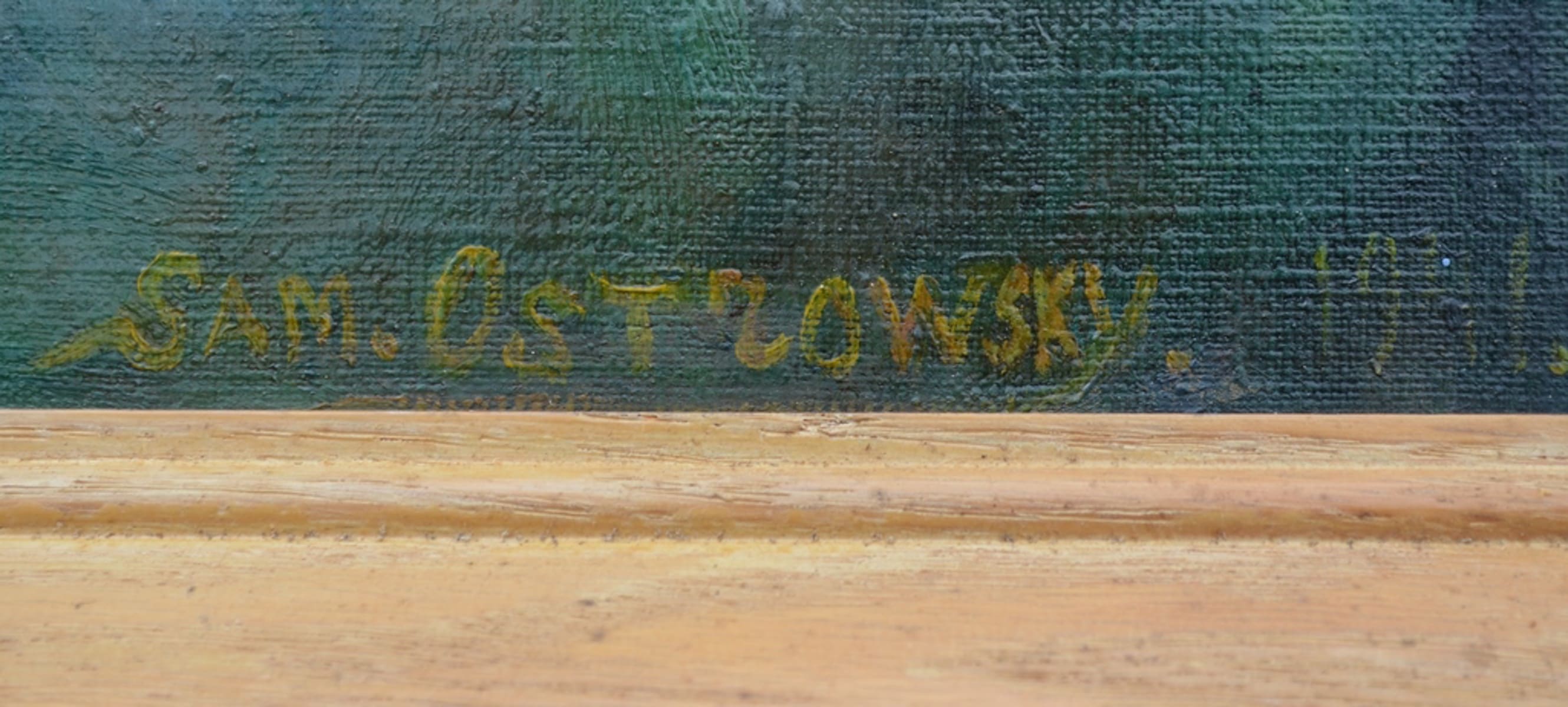 Sam OSTROWSKY (1886-1946) Russia - France - USA