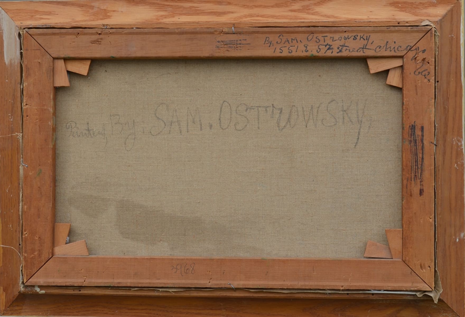 Sam OSTROWSKY (1886-1946) Russia - France - USA