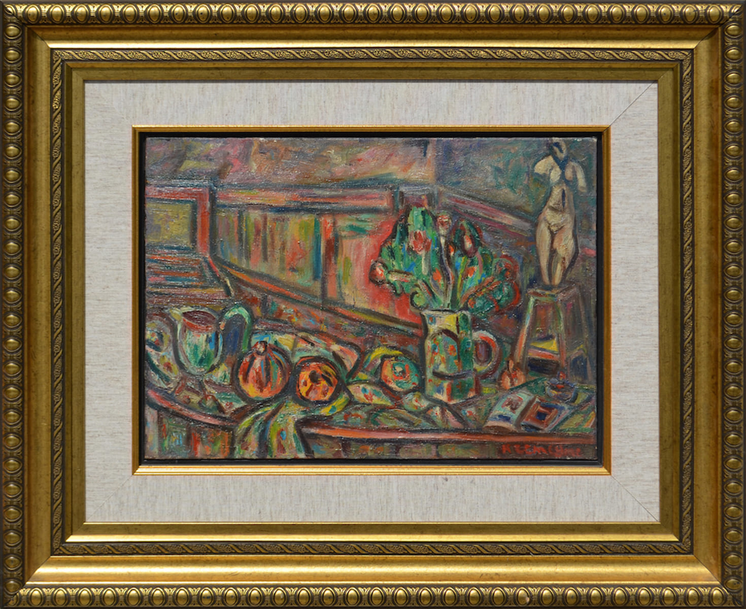 P. KREMEGNE 1890-1981 Russian / Belorussian / French