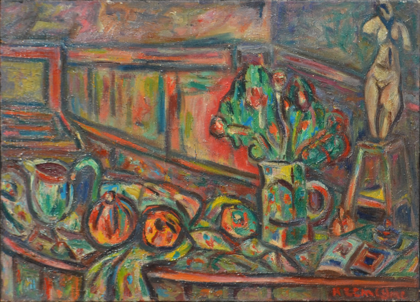 P. KREMEGNE 1890-1981 Russian / Belorussian / French