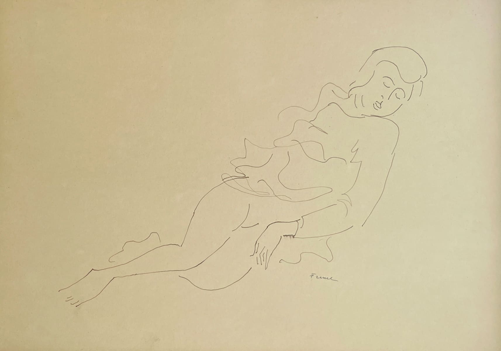 Yitzhak FRENKEL-FRENEL (1899-1981) Ukrainian - Israeli