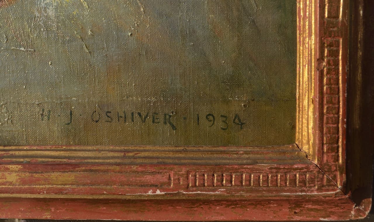 Harry James OSHIVER (1888-1974) Russian - American