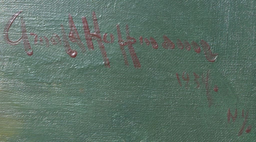 Arnold HOFFMANN 1886-1966 Russian - Ukrainian - American