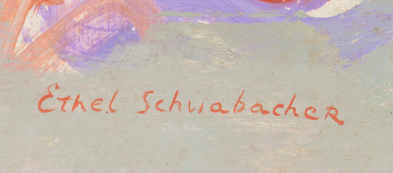 Ethel K. SCHWABACHER (1903-1984) USA - American - NY