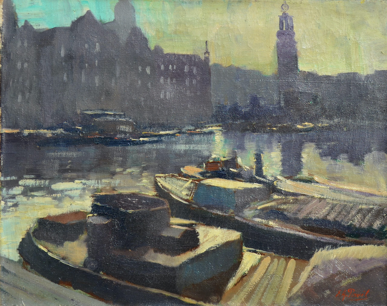 Elie Pavil (1873-1948) Ukrainian - French - Morocco