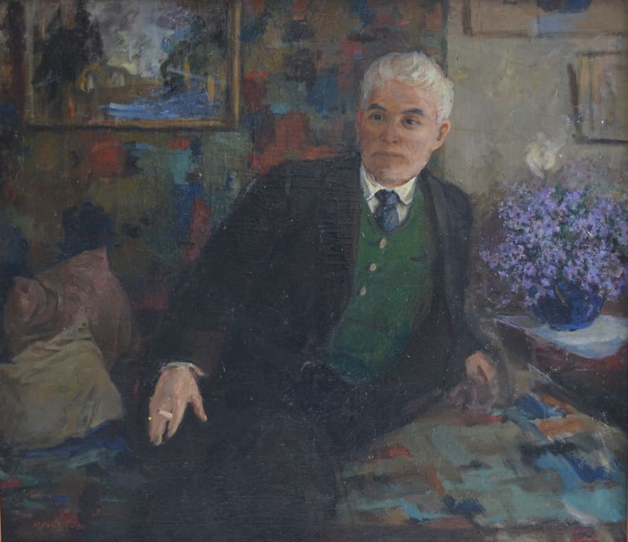 M. LIZOGUB (1909-1998) Ukrainian - Russian - Kazakh 