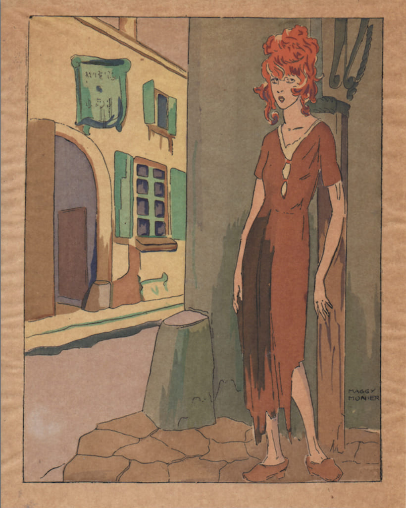 Maggy MONIER (1887-1965) French Art Deco