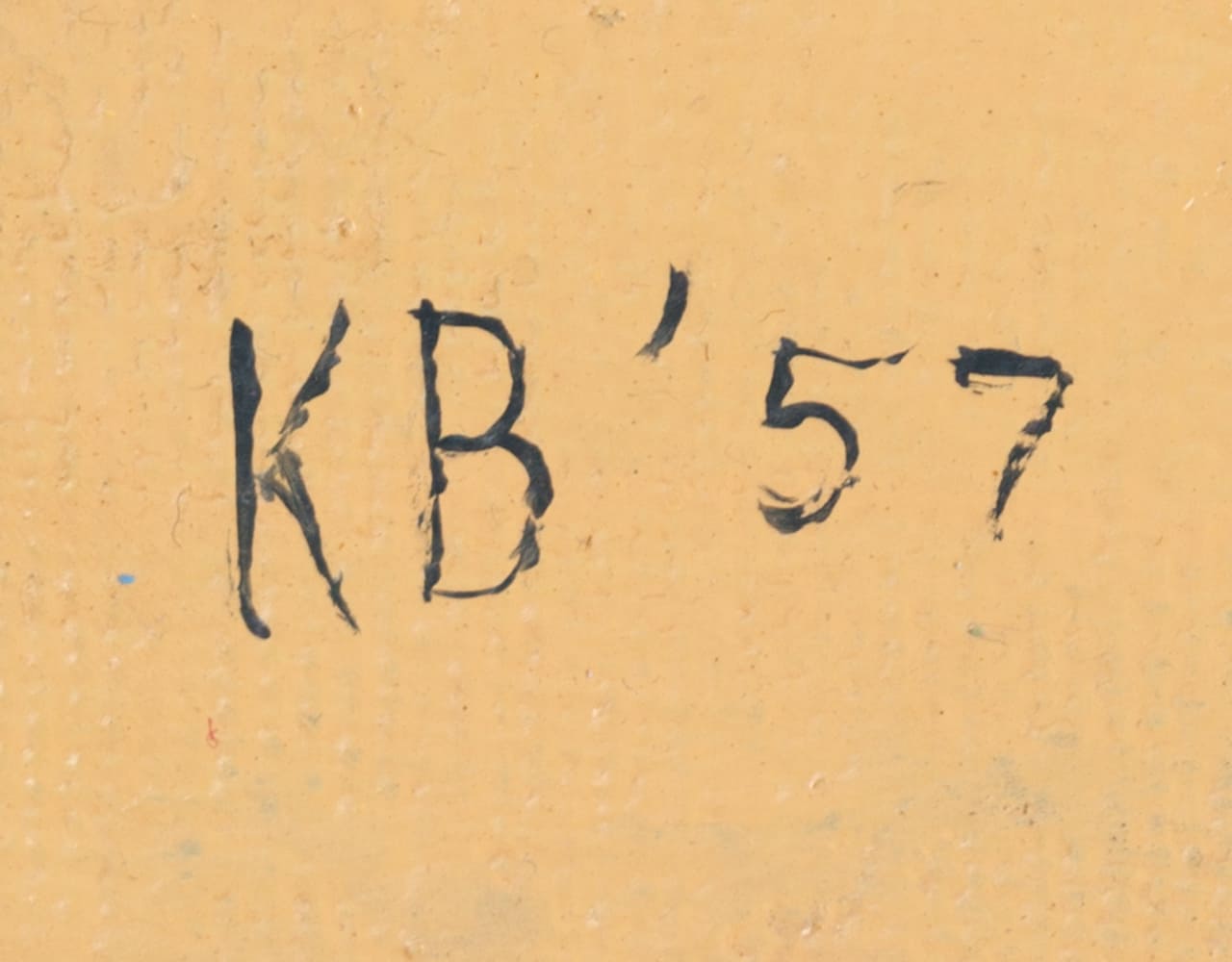 ILLEGIBLY signed American (?) painting