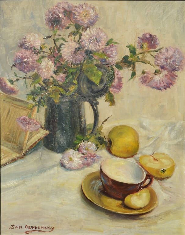 S. OSTROWSKY 1886-1946 Russian - French - American