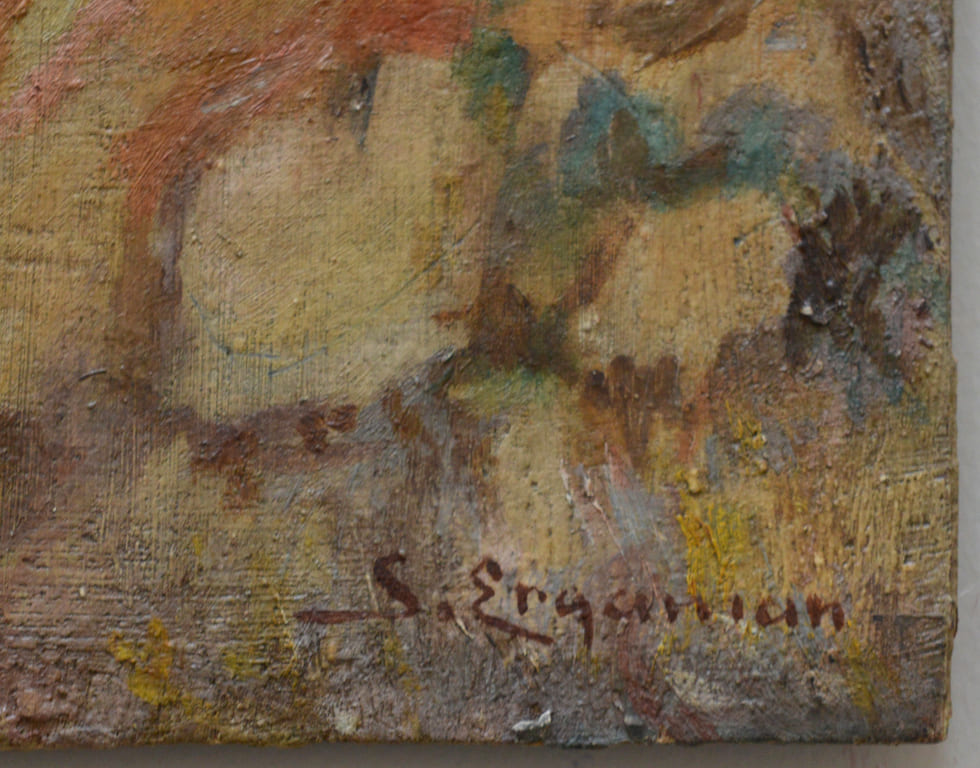Sarkis ERGANIAN (1870-1950) Armenian - Turkish - French