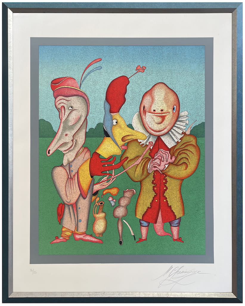Mikhail CHEMIAKIN (1943) original lithograph