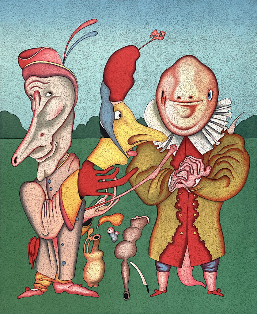 Mikhail CHEMIAKIN (1943) original lithograph