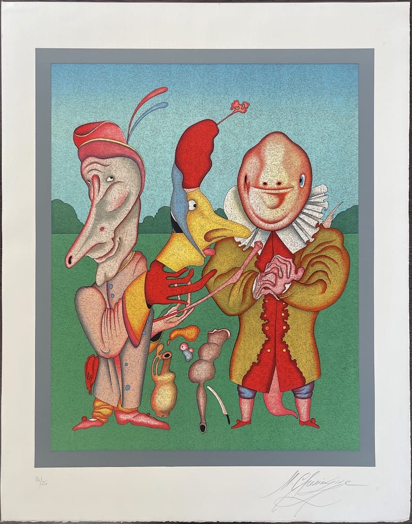 Mikhail CHEMIAKIN (1943) original lithograph