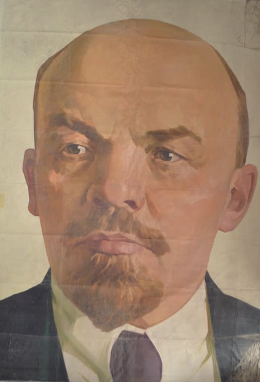GIANT Russian Unknown artist / LENIN / 20th century