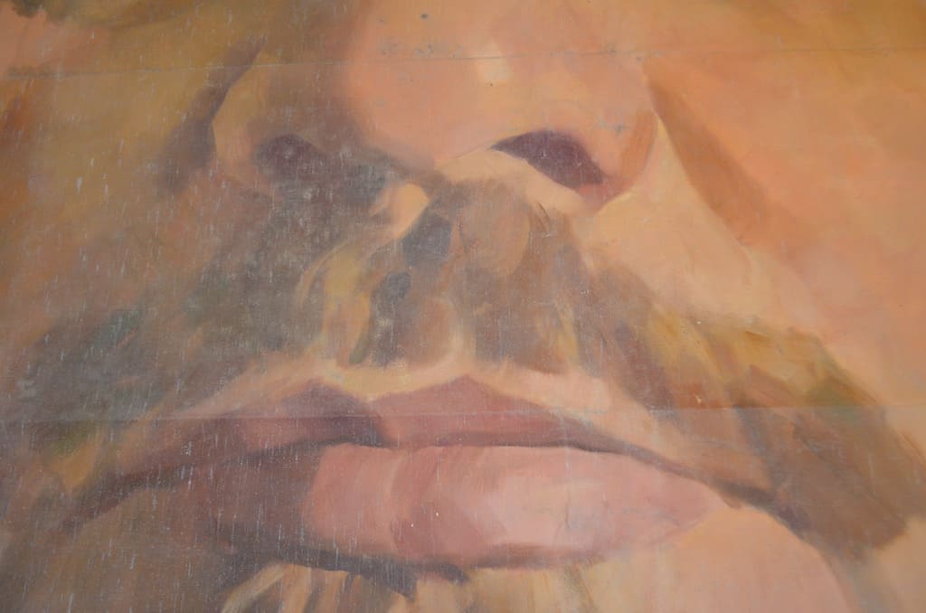 GIANT Russian Unknown artist / LENIN / 20th century