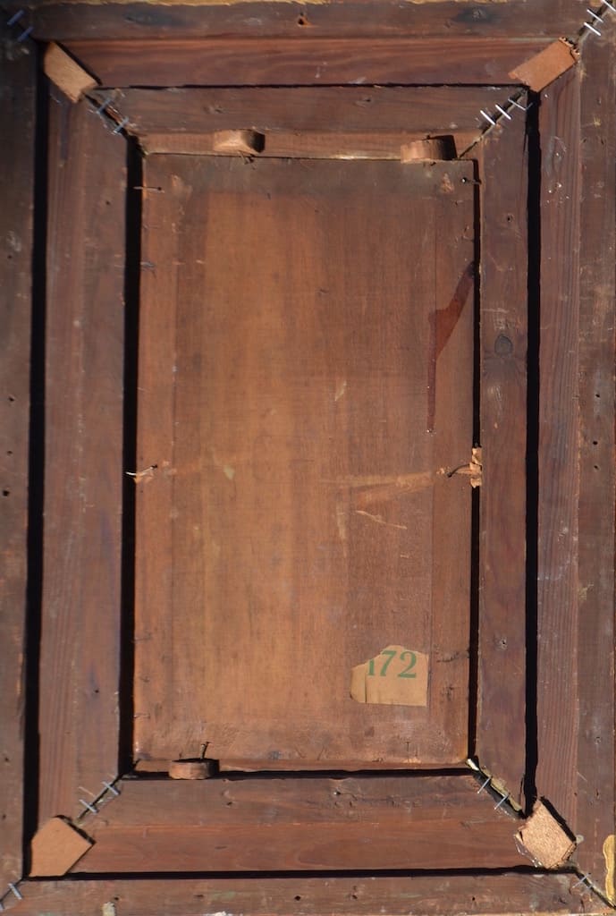 ILLEGIBLY signed, European pair paintings of 19 century