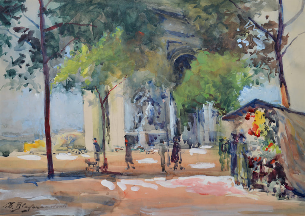 Fedor BLAGONAVROV (1885-1961) Russian - French