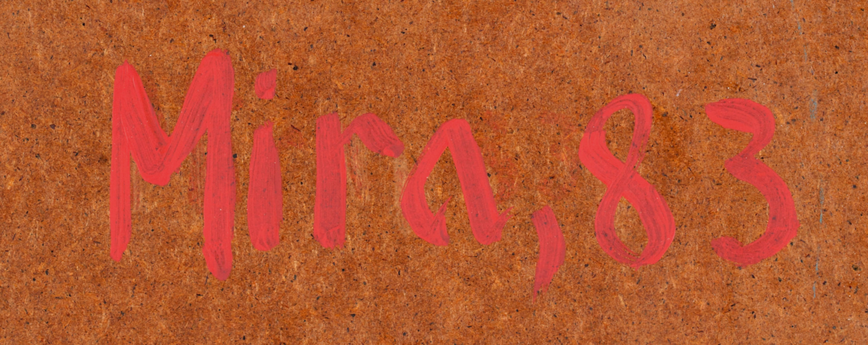 Mira SCHENDEL (1919-1988) Swiss - Italian - Brazilian