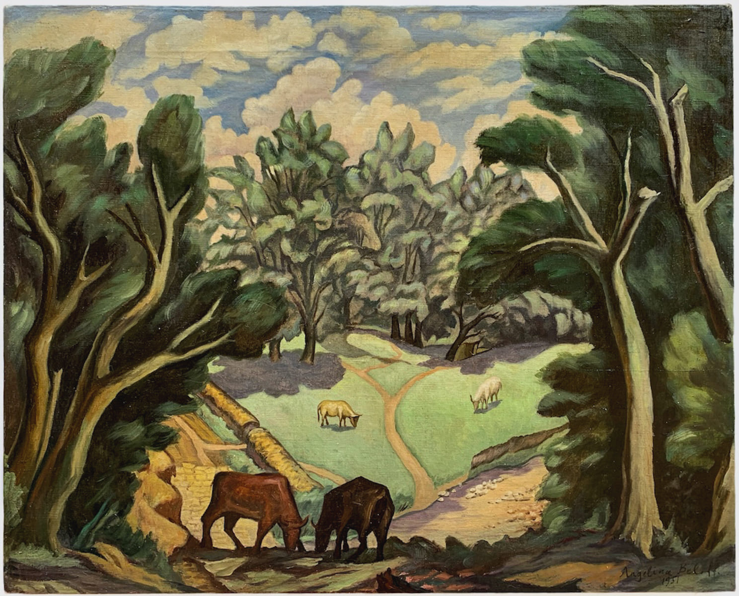 Angelina BELOFF (1886-1969) Russian - Mexican