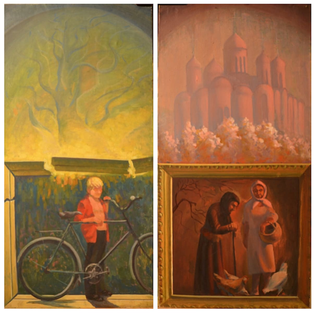 Lot of 2 Vitaliy APALKOV (1941-2010) Ukrainian