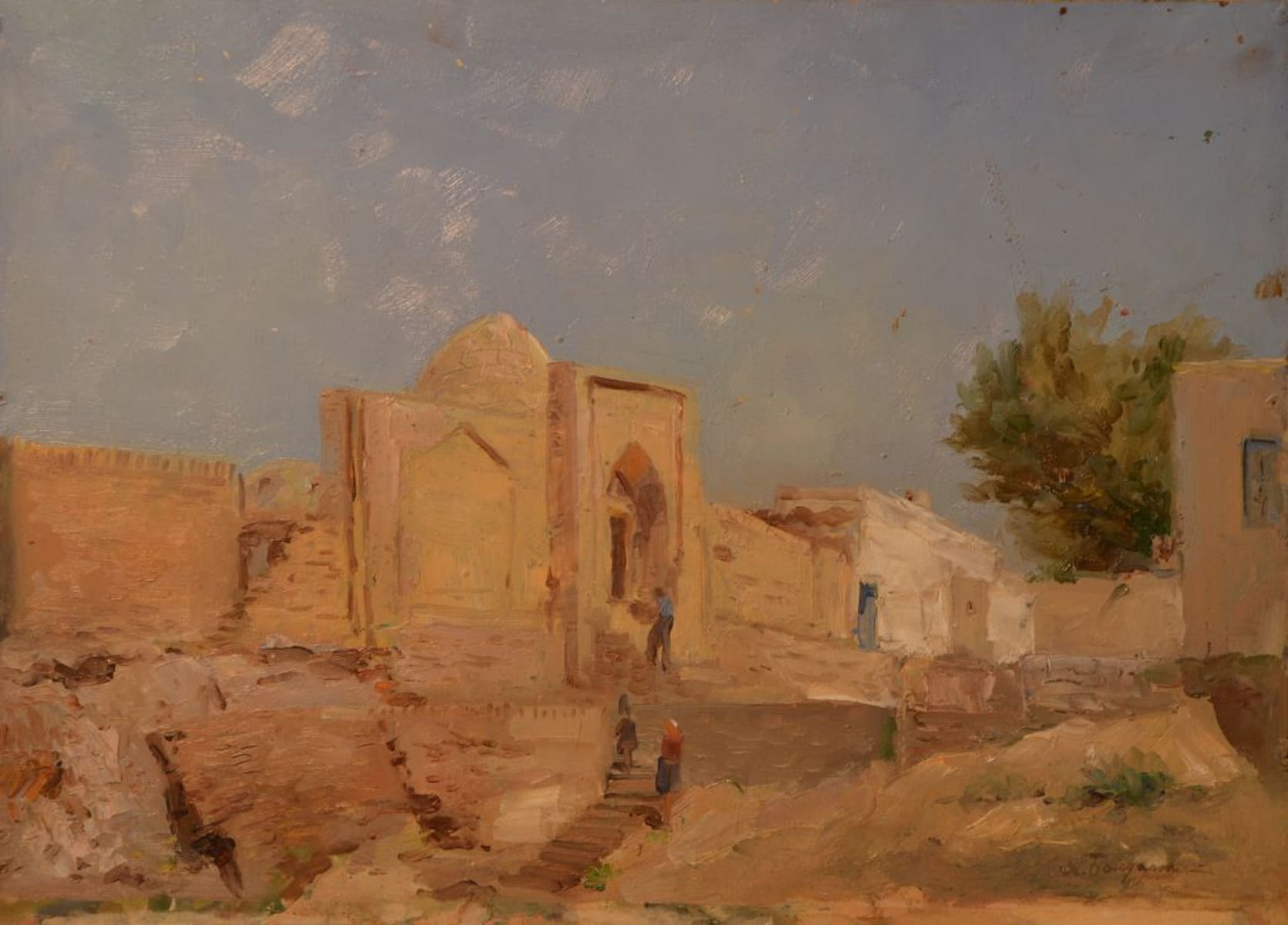 A. BONDAROVYCH (1892-1975) Ukrainian - Kazakh 