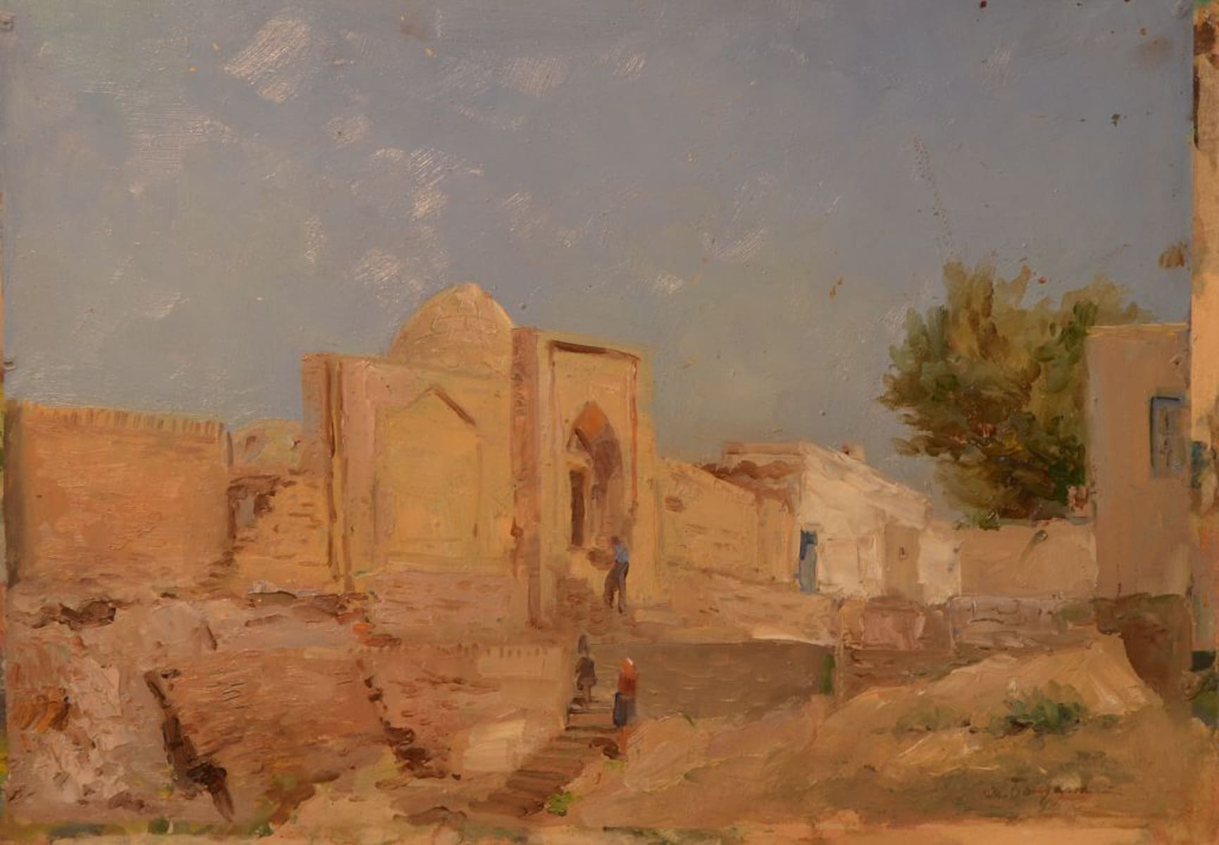 A. BONDAROVYCH (1892-1975) Ukrainian - Kazakh 