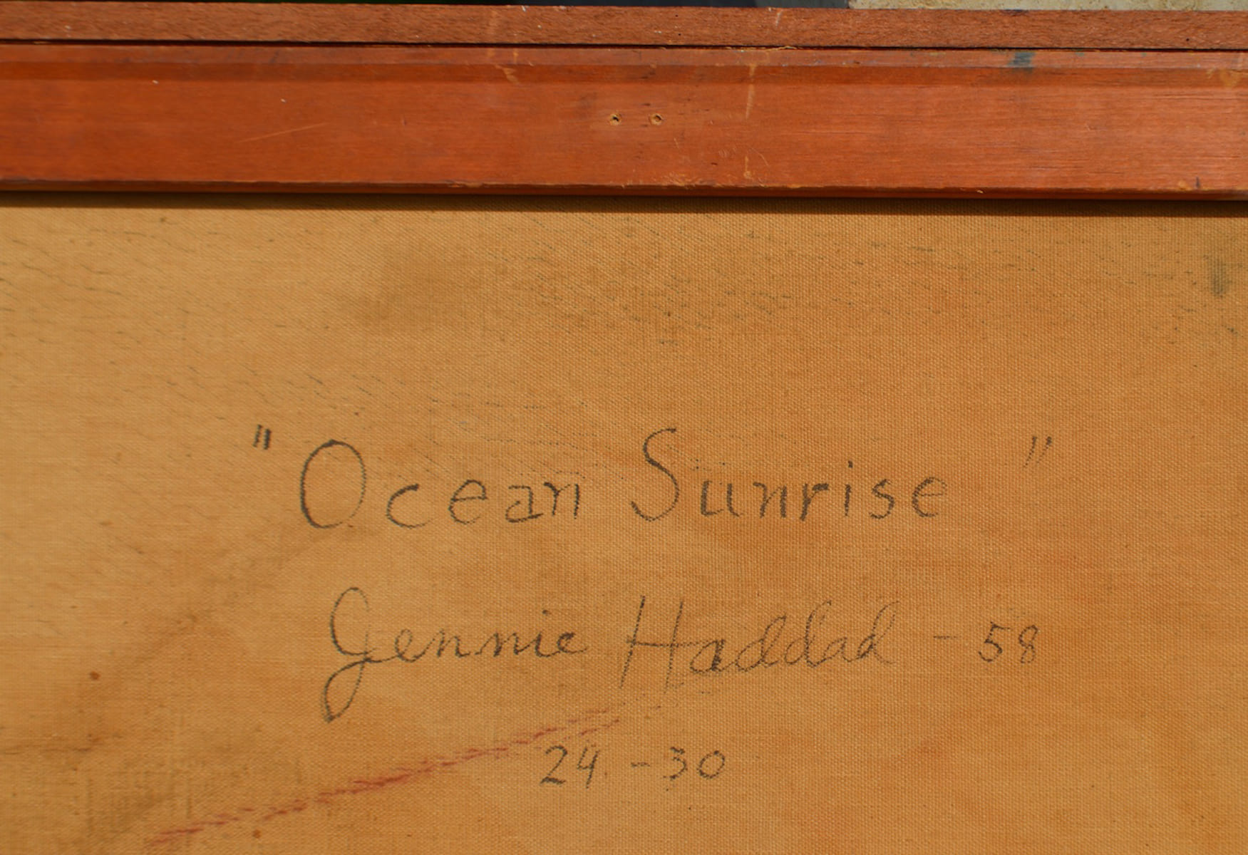 Jennie HADDAD (1906-1996) Lebanon - American