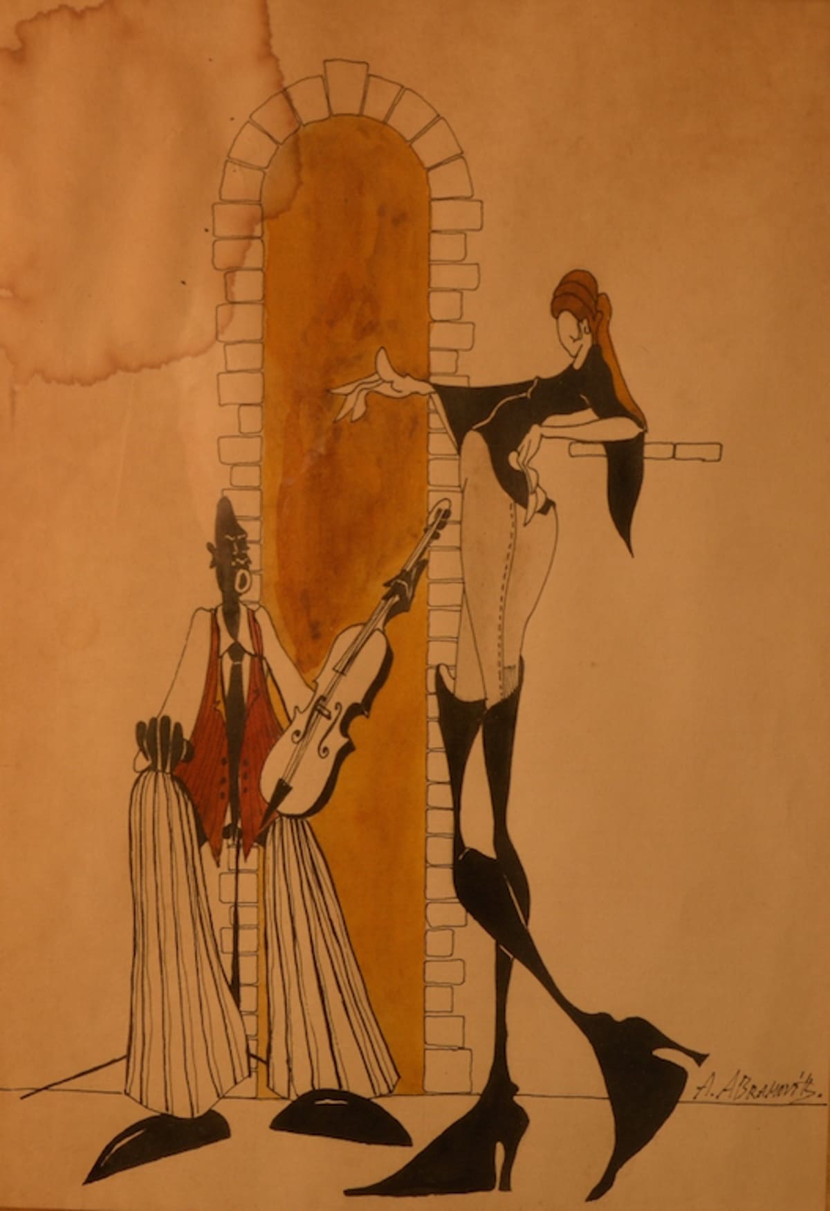 Albert ABRAMOVITZ (1879-1963) Latvia - Ukraine - USA