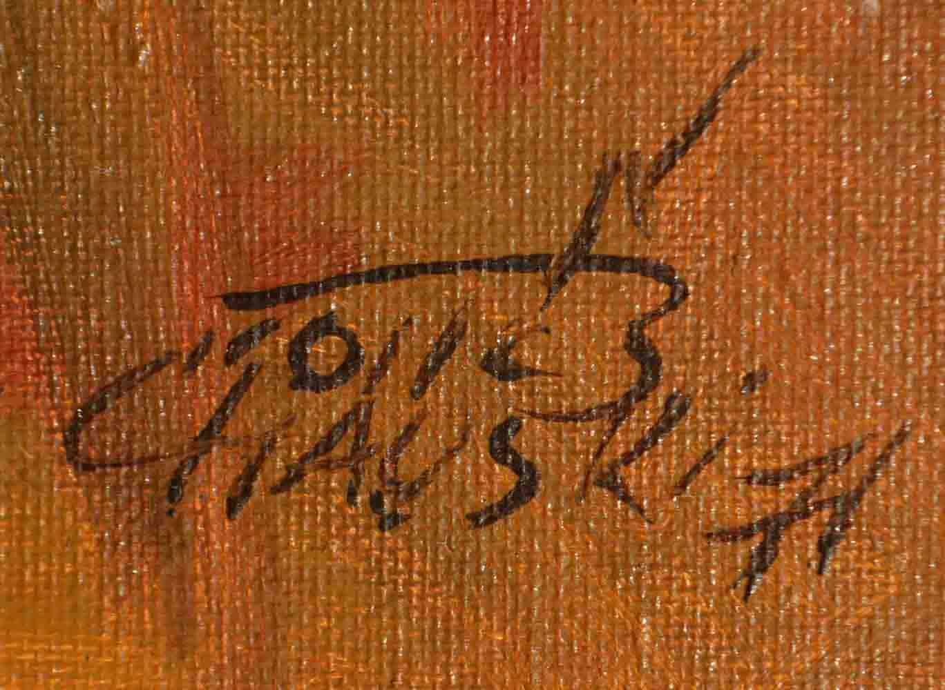 Moshe CHAUSKI 1935-2014 / Lithuanian - American - Israeli