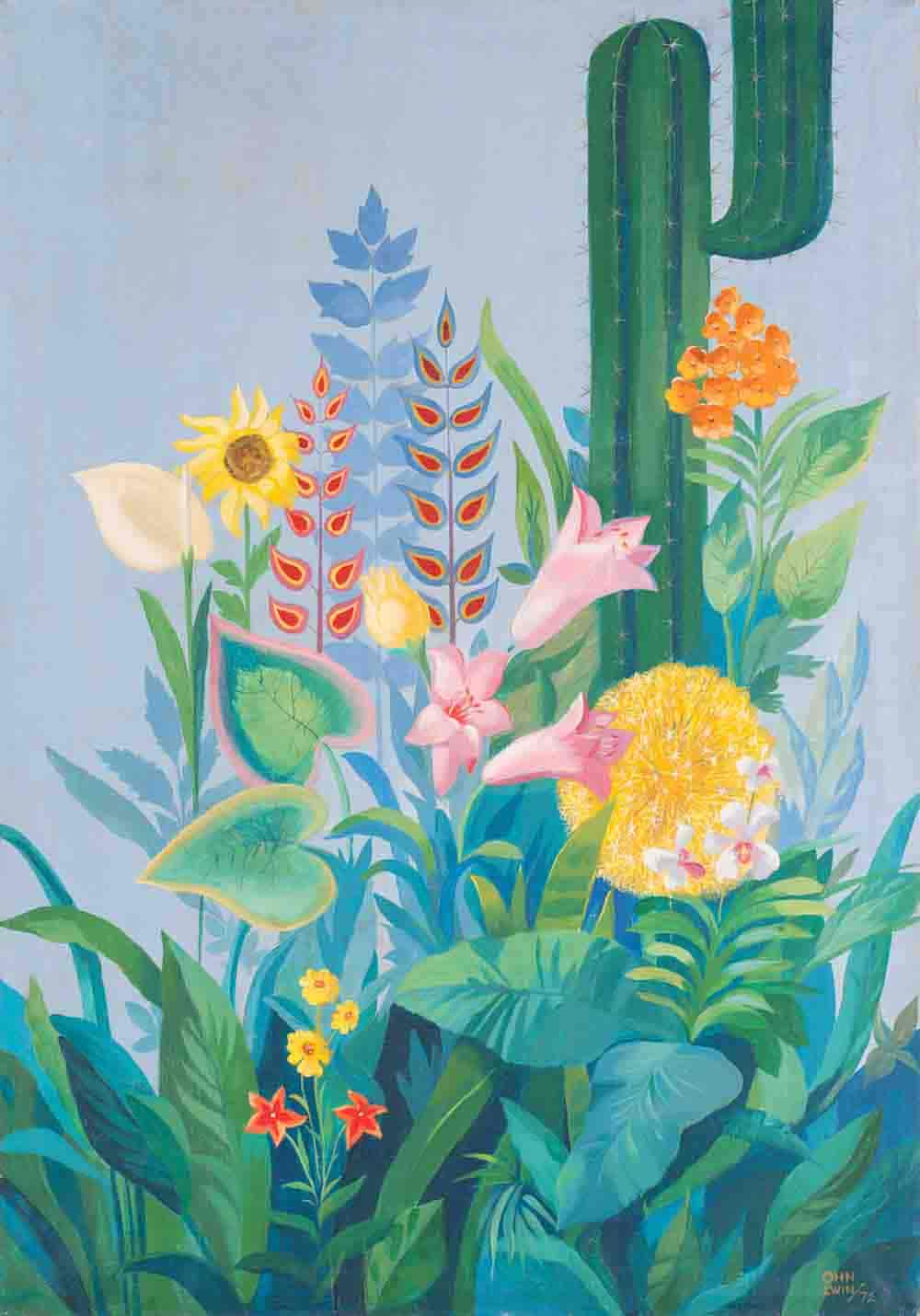 U OHN LWIN (1907-1988) Asia - Burmese - Myanmar
