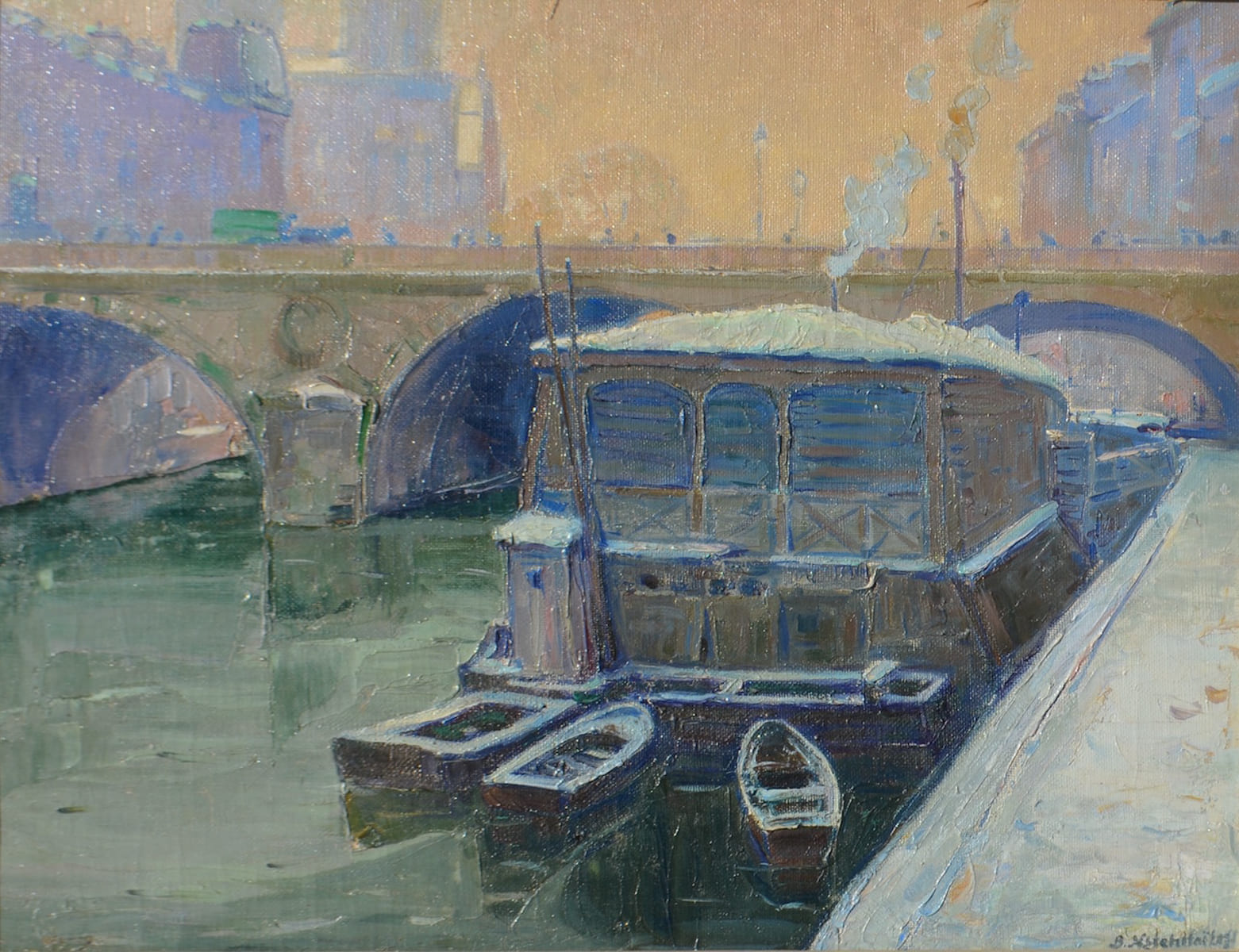 Vasily NECHITAYLOV (1888-1980) Russian - French - Italian